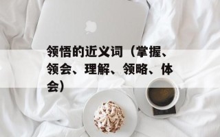 领悟的近义词（掌握、领会、理解、领略、体会）