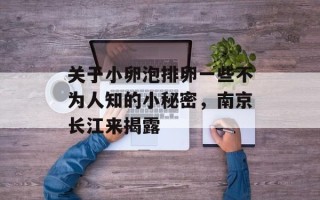 关于小卵泡排卵一些不为人知的小秘密，南京长江来揭露
