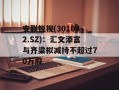 安联锐视(301042.SZ)：汇文添富与齐梁拟减持不超过70万股