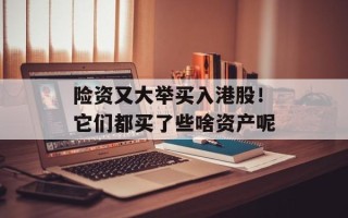 险资又大举买入港股！它们都买了些啥资产呢
