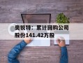奥锐特：累计回购公司股份141.42万股