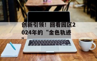 创新引领！回看园区2024年的“金色轨迹”
