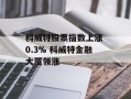 科威特股票指数上涨 0.3% 科威特金融大厦领涨