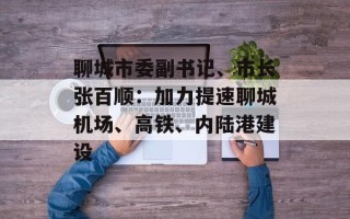 聊城市委副书记、市长张百顺：加力提速聊城机场、高铁、内陆港建设