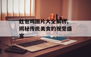 肚包鸡图片大全解析,揭秘传统美食的视觉盛宴