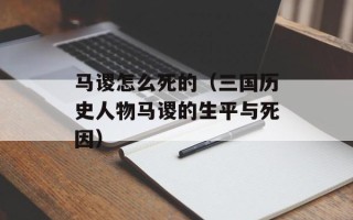 马谡怎么死的（三国历史人物马谡的生平与死因）