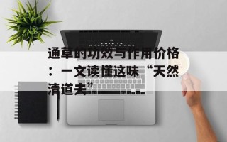 通草的功效与作用价格：一文读懂这味“天然清道夫”