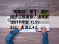 “凯瑞鸥”来了！低空经济三股涨停，通用航空ETF华宝（159231）大涨2.43%