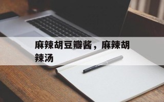 麻辣胡豆瓣酱，麻辣胡辣汤