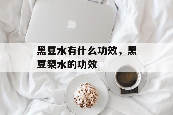 黑豆水有什么功效，黑豆梨水的功效-第1张图片-
