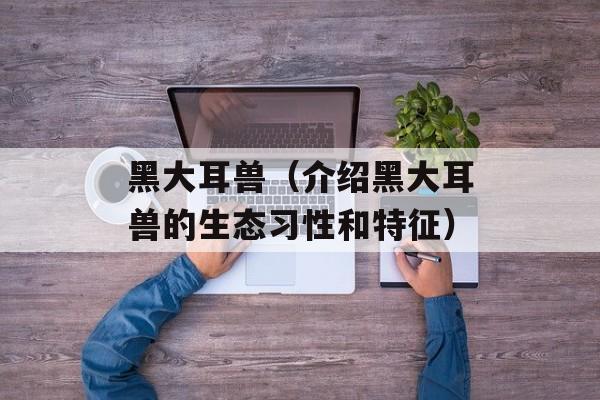 黑大耳兽（介绍黑大耳兽的生态习性和特征）-第1张图片-
