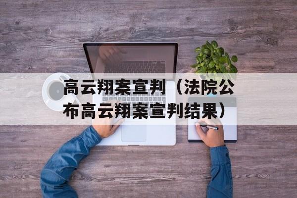 高云翔案宣判（法院公布高云翔案宣判结果）-第1张图片-