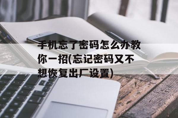 手机忘了密码怎么办教你一招(忘记密码又不想恢复出厂设置)-第1张图片-