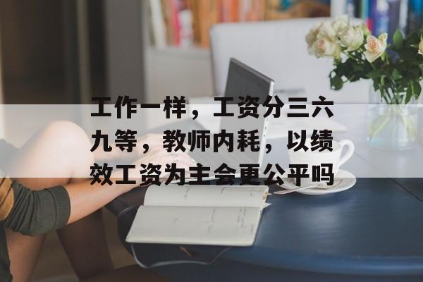 工作一样，工资分三六九等，教师内耗，以绩效工资为主会更公平吗-第1张图片-