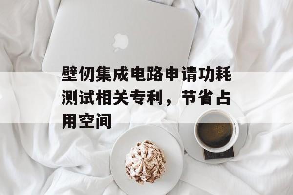 壁仞集成电路申请功耗测试相关专利，节省占用空间-第1张图片-