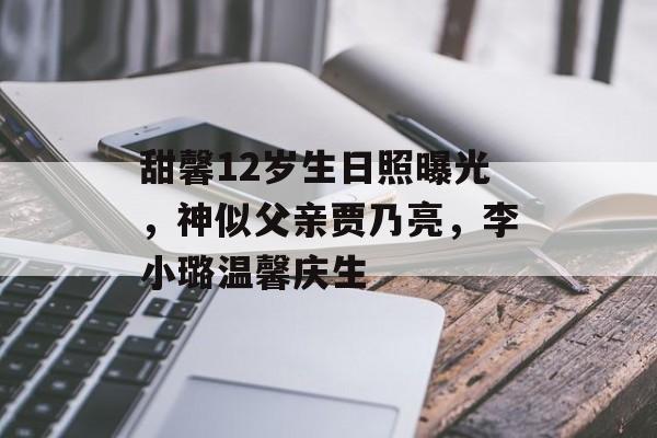 甜馨12岁生日照曝光，神似父亲贾乃亮，李小璐温馨庆生-第1张图片-