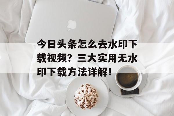 今日头条怎么去水印下载视频？三大实用无水印下载方法详解！-第1张图片-