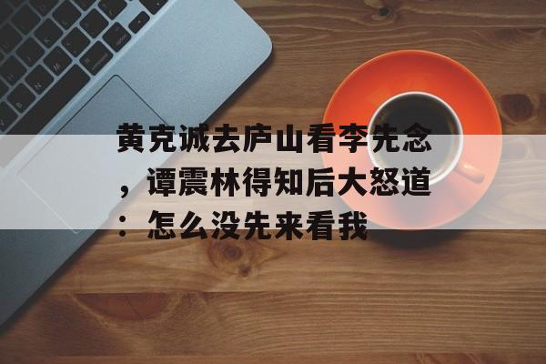 黄克诚去庐山看李先念，谭震林得知后大怒道：怎么没先来看我-第1张图片-