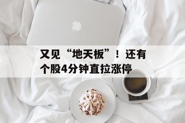 又见“地天板”！还有个股4分钟直拉涨停-第1张图片-