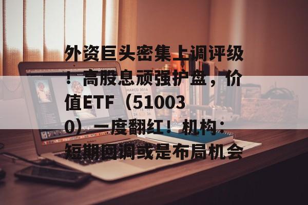 外资巨头密集上调评级！高股息顽强护盘，价值ETF（510030）一度翻红！机构：短期回调或是布局机会-第1张图片-