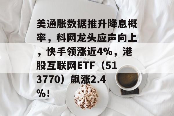 美通胀数据推升降息概率，科网龙头应声向上，快手领涨近4%，港股互联网ETF（513770）飙涨2.4%！-第1张图片-