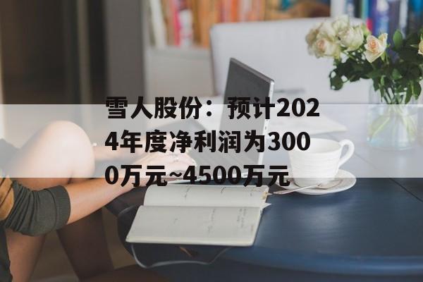 雪人股份：预计2024年度净利润为3000万元~4500万元-第1张图片-
