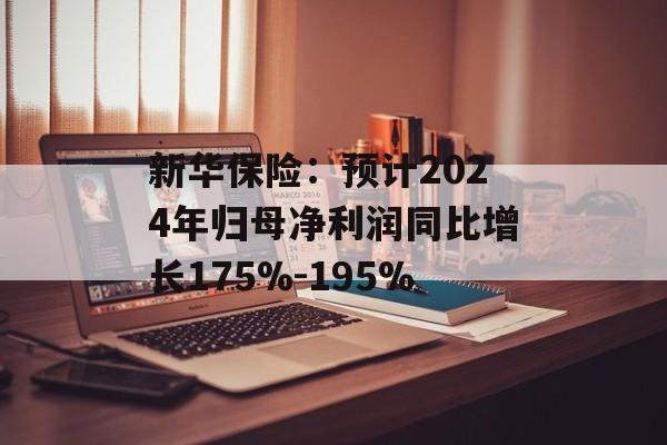 新华保险：预计2024年归母净利润同比增长175%-195%-第1张图片-