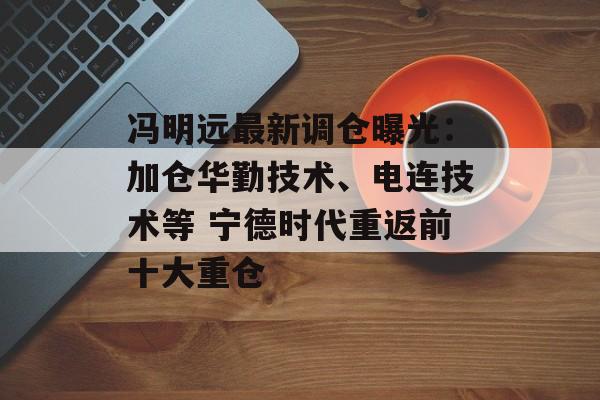 冯明远最新调仓曝光：加仓华勤技术、电连技术等 宁德时代重返前十大重仓-第1张图片-