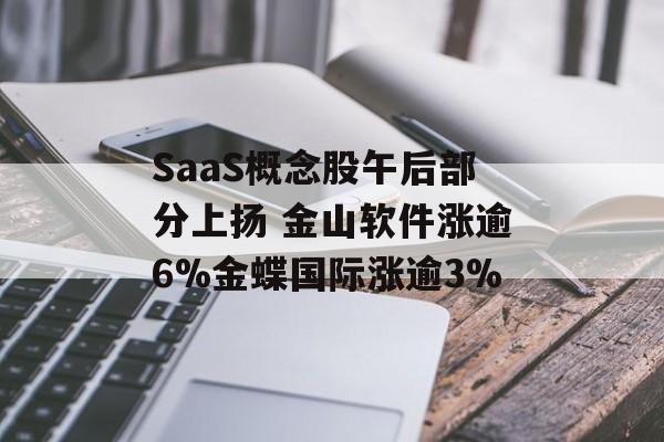 SaaS概念股午后部分上扬 金山软件涨逾6%金蝶国际涨逾3%-第1张图片-