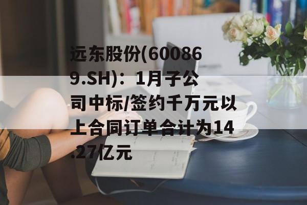 远东股份(600869.SH)：1月子公司中标/签约千万元以上合同订单合计为14.27亿元-第1张图片-