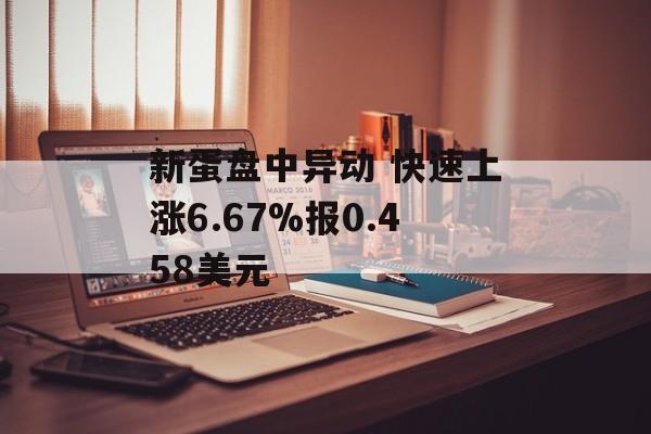 新蛋盘中异动 快速上涨6.67%报0.458美元-第1张图片-