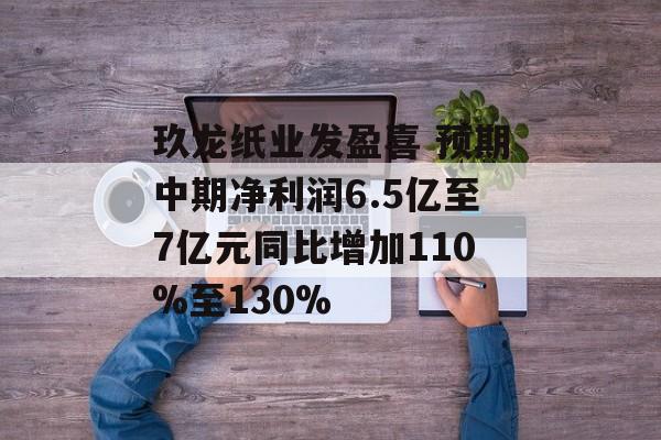 玖龙纸业发盈喜 预期中期净利润6.5亿至7亿元同比增加110%至130%-第1张图片-