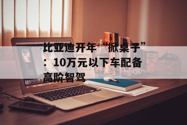 比亚迪开年“掀桌子”：10万元以下车配备高阶智驾-第1张图片-