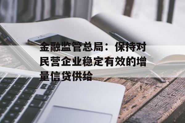 金融监管总局：保持对民营企业稳定有效的增量信贷供给-第1张图片-