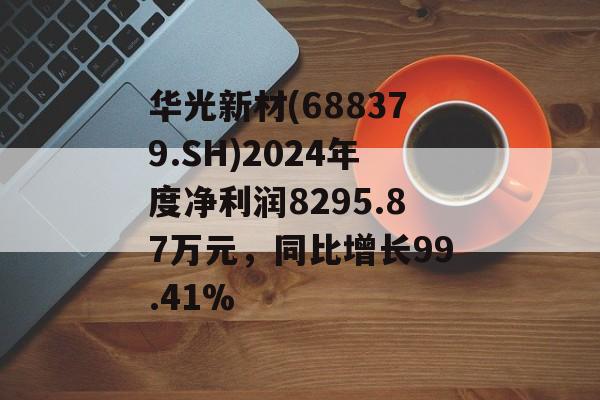 华光新材(688379.SH)2024年度净利润8295.87万元，同比增长99.41%-第1张图片-
