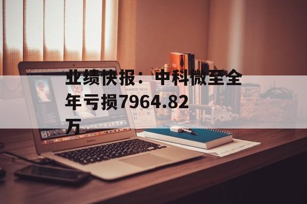 业绩快报：中科微至全年亏损7964.82万-第1张图片-