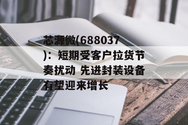 芯源微(688037)：短期受客户拉货节奏扰动 先进封装设备有望迎来增长-第1张图片-
