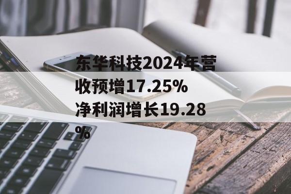 东华科技2024年营收预增17.25% 净利润增长19.28%-第1张图片-