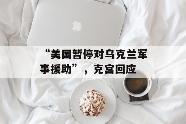 “美国暂停对乌克兰军事援助”，克宫回应-第1张图片-