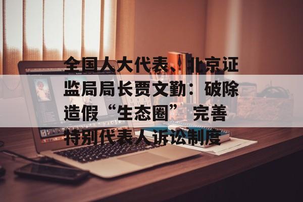 全国人大代表、北京证监局局长贾文勤：破除造假“生态圈” 完善特别代表人诉讼制度-第1张图片-