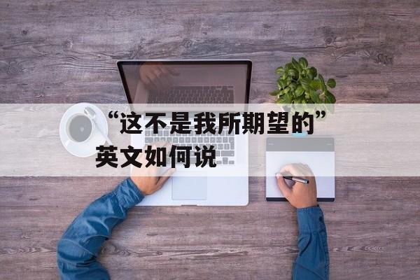 “这不是我所期望的”英文如何说-第1张图片-