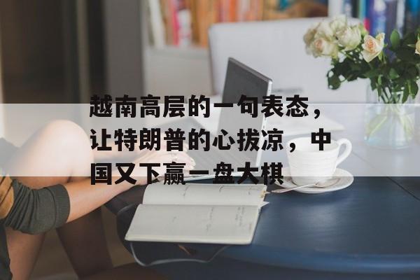 越南高层的一句表态，让特朗普的心拔凉，中国又下赢一盘大棋-第1张图片-