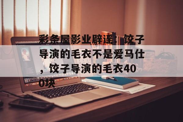 彩条屋影业辟谣：饺子导演的毛衣不是爱马仕，饺子导演的毛衣400块-第1张图片-