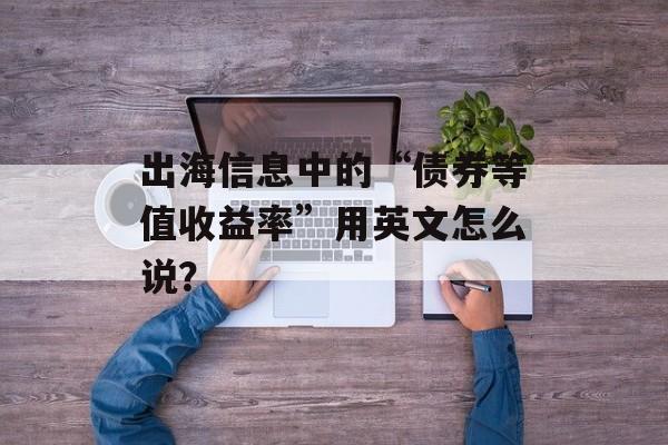 出海信息中的“债券等值收益率”用英文怎么说？-第1张图片-