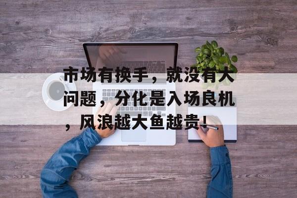 市场有换手，就没有大问题，分化是入场良机，风浪越大鱼越贵！-第1张图片-