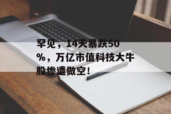 罕见，14天暴跌50%，万亿市值科技大牛股惨遭做空！-第1张图片-