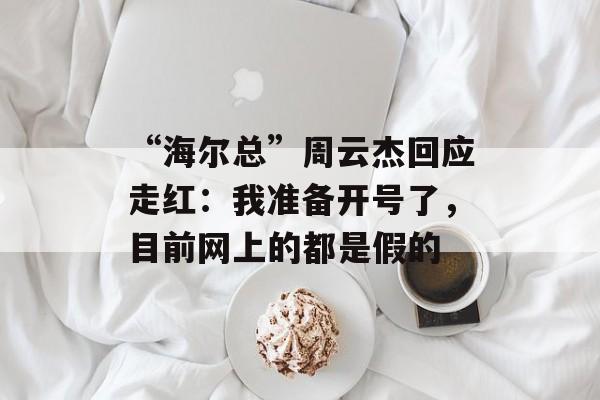 “海尔总”周云杰回应走红：我准备开号了，目前网上的都是假的-第1张图片-