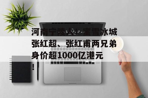 河南宁陵人！蜜雪冰城张红超、张红甫两兄弟身价超1000亿港元！-第1张图片-