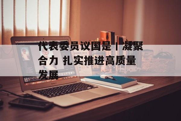 代表委员议国是丨凝聚合力 扎实推进高质量发展-第1张图片-