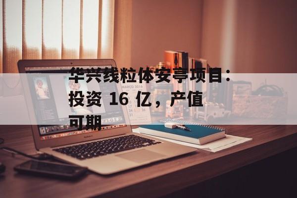华兴线粒体安亭项目：投资 16 亿，产值可期-第1张图片-